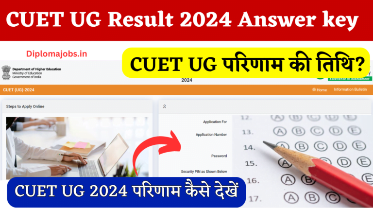 CUET UG Result 2024 Answer key